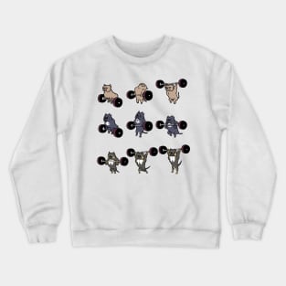 Olympic Lifting American Bulldog Crewneck Sweatshirt